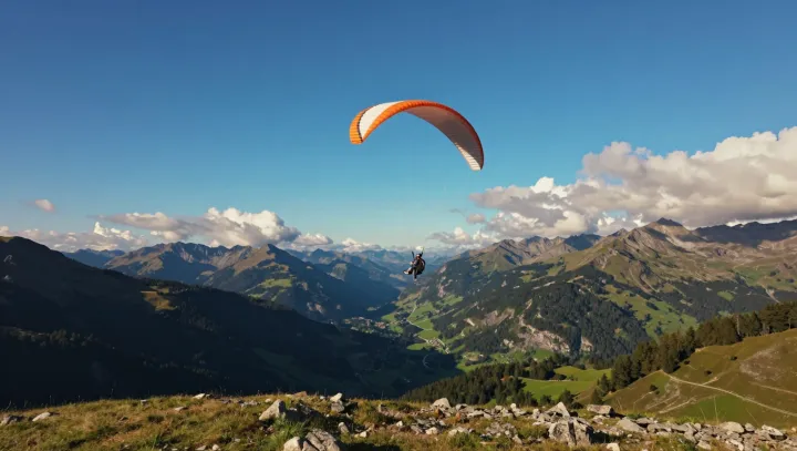 How a Paraglider Rises Engine-Free