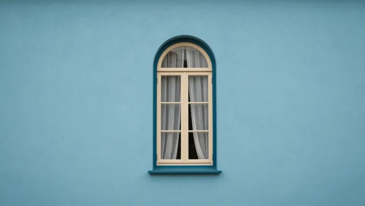 Why a Bare Wall Holds Attention