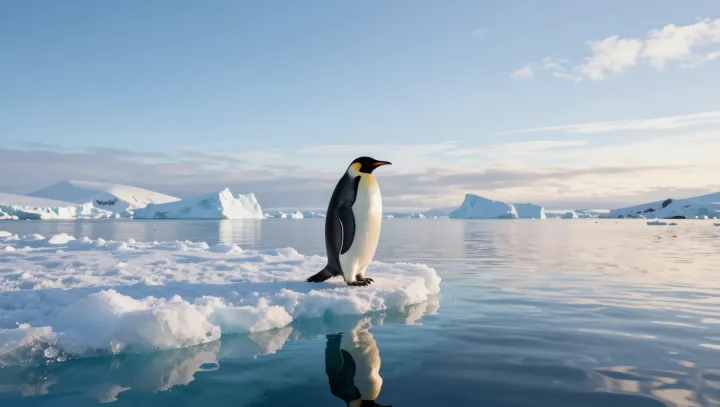 Why a Penguin's Back Runs Warmer