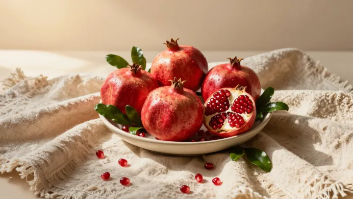 Why Pomegranates Sculpt and Sparkle