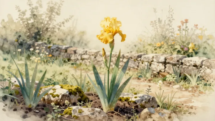 Why Yellow Iris Outshines Old Stone