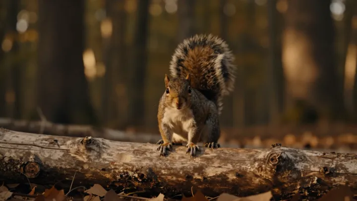 Why Squirrels Scatter Their Food