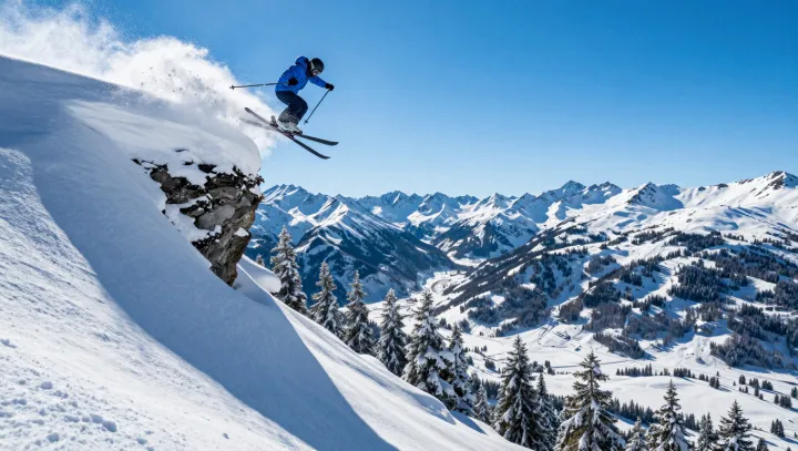 Why Powder Outlasts a Skier's Leap