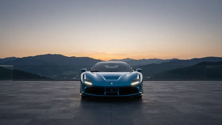 Ferrari's Light Band Rewrites the Face