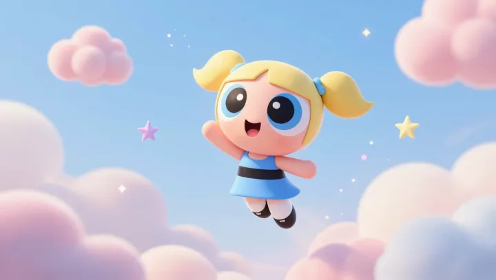 Why Bubbles' Big Eyes Read as Cute