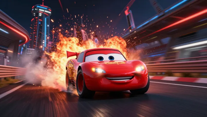 Why Lightning McQueen Looks Fast
