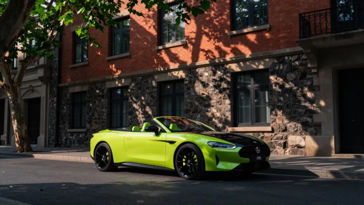Why Green Cars Look Electric
