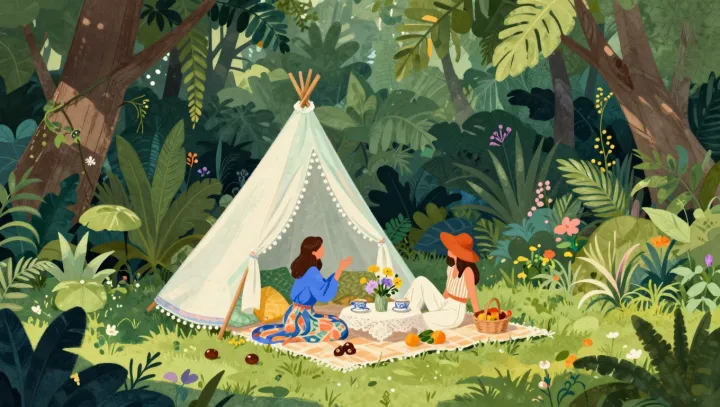 Tent Fabric Cannot Stop Night Heat Loss
