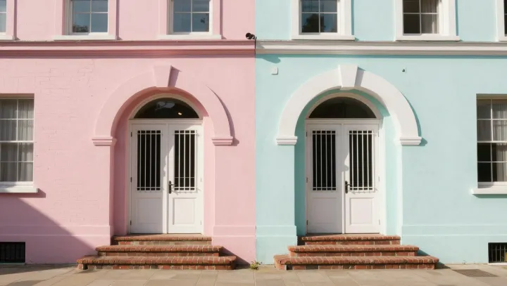 Why Contrast Makes a Townhouse Door Legible