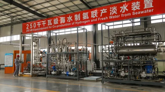 Seawater Plant Targets Three Outputs