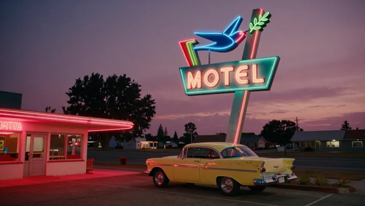 Why Twilight Flatters Old Motels