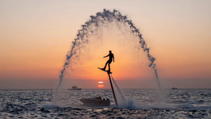 The Water Beneath the Flight