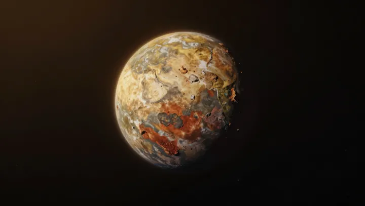 A Rocky World With Three-Day Years