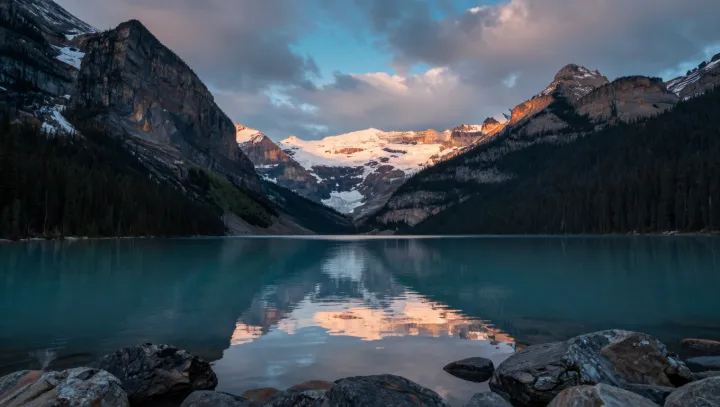 Lake Louise Gets Its Blue From Stone