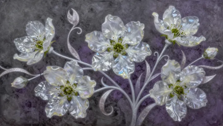 White Flowers Without White Paint