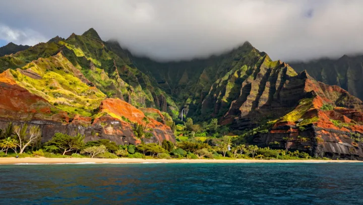 Water's Claim on the Napali Coast
