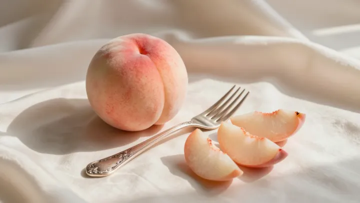 A Ripe Peach Can Still Crunch