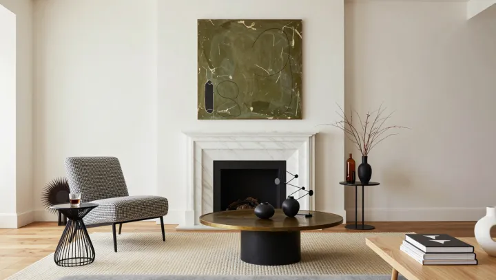 Less on the Mantel, More Fireplace