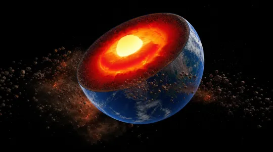 Earth's Core May Be Leaking