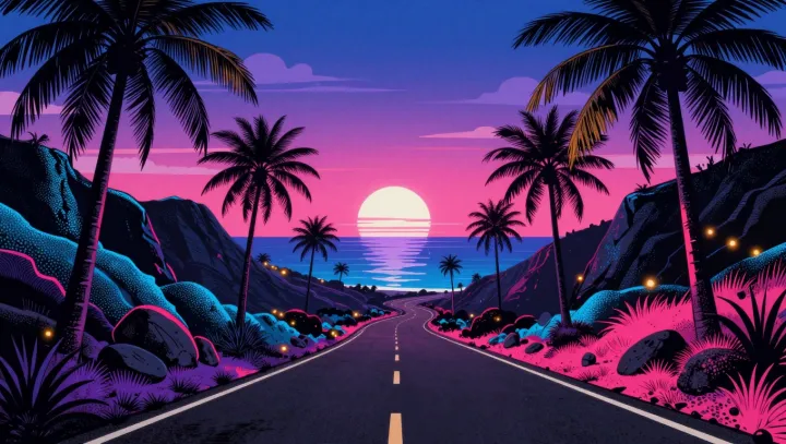 The Depth Hidden in an Anime Sunset
