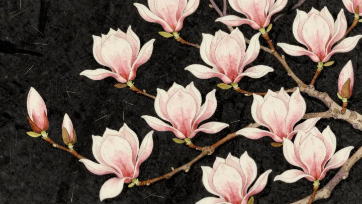 Magnolias Put Spring in Reverse