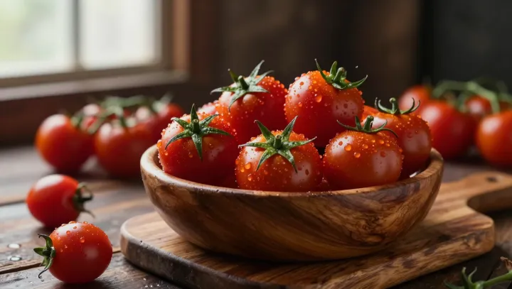 Give Cherry Tomatoes Some Heat