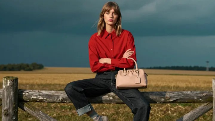 Let Red and Denim Do the Work