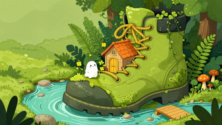 A Forest Hidden Inside a Boot