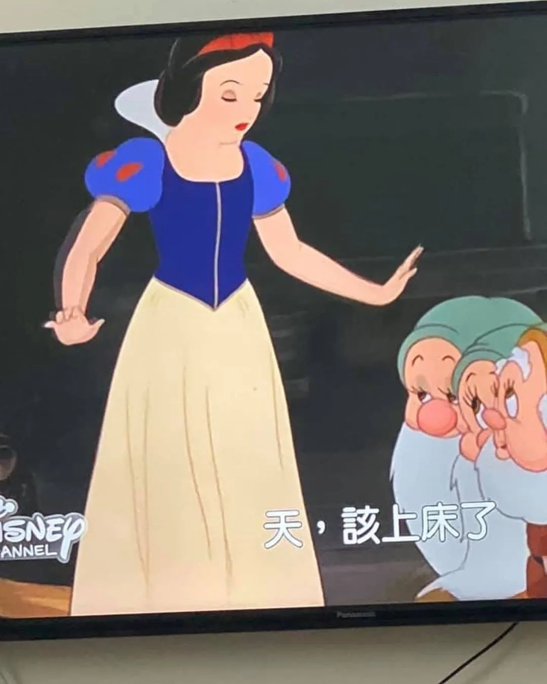 真的有這一段對話嗎？

追蹤我看更多 @chigga_talking_shit 
#迷因 #梗圖 #迷因梗圖  #梗圖系列 #搞笑 #白雪公主 #七矮人