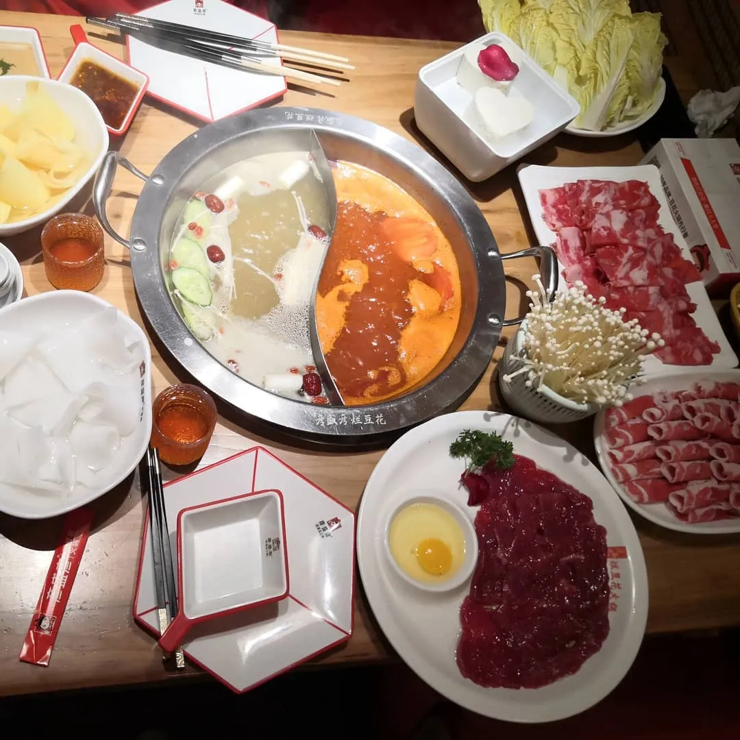 论我和77有多爱吃烂豆花😜