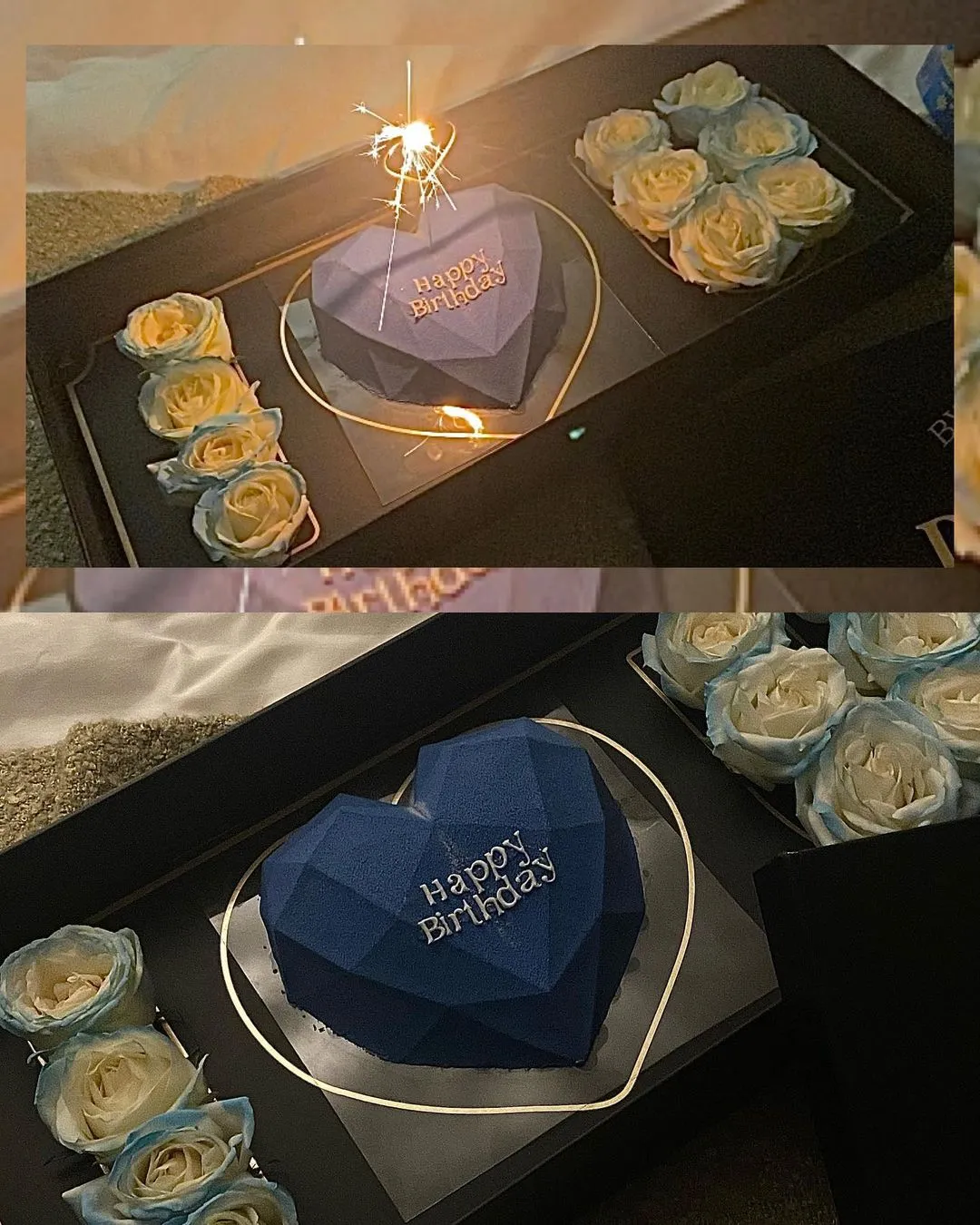 是我的生日，是我們一起過的第一個生日。