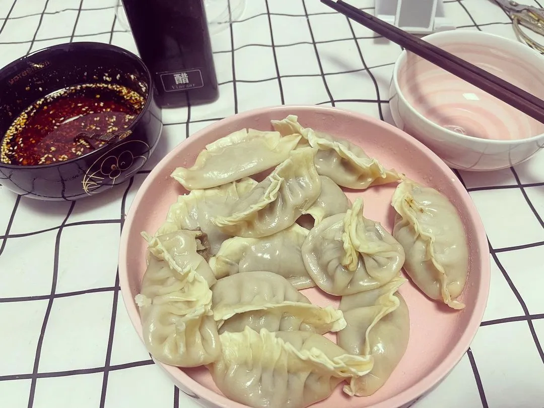 自制手工牛肉蒸饺