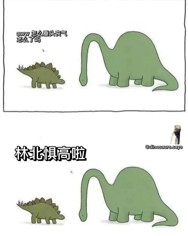 笑死
🦕关注 @dinosaurs.says 
.
.
#memesdaily #meme #memes😂 #malaysiamemes #memepage #memes #malaysiameme #memestagram #funny #comics #dinomemes #dinosaurmeme #dinosaurs #dino #dinosaurmemes #dinosaur #dailymemes #迷因梗图 #迷因 #迷因梗 #迷因梗圖 #梗圖 #梗 #梗圖分享 #梗图 #搞笑 #漫画 #恐龙迷因 #恐龙