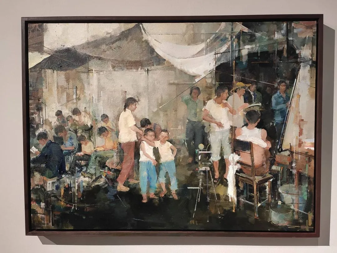 油画作品《人间，是三分温暖，两分薄凉，四分漫不经心》

#artdirect #art #artist #painting #oiloncanvas #artwork #arthistory #fineart #artoftheday #artpic #dailyart #amedeomodigliani #modigliani #metmuseum #printmaking #printstudio #printmakingart #printmakingstudio #shanghai #油画 #油画作品 #油画肖像